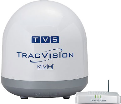 Морская спутниковая ТВ антенна KVH TracVision TV5