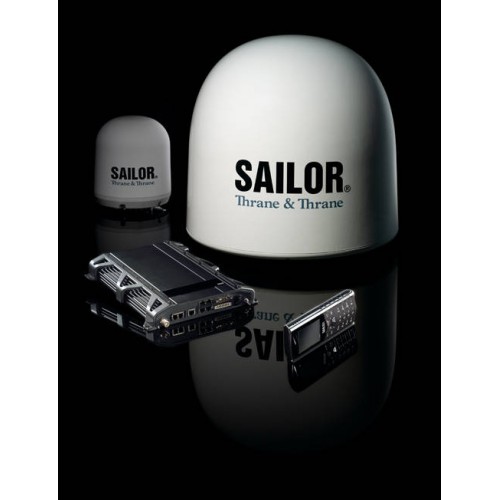 Спутниковый терминал Sailor 500 FleetBroadband от Cobham SATCOM.