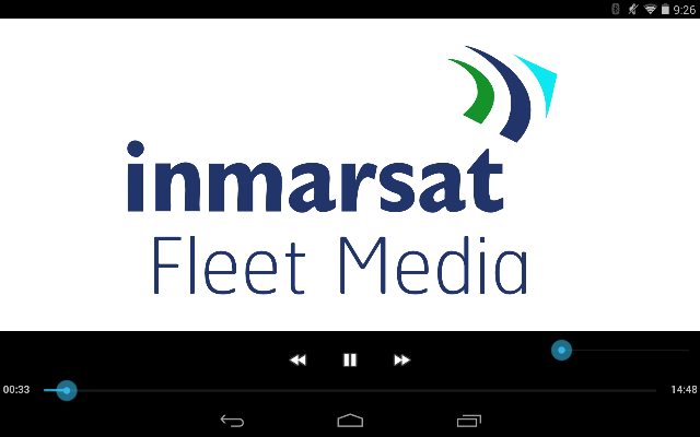 Inmarsat Fleet Media - просмотр фильмов, сериалов, ТВ передач на судне